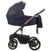 Poussette trio Torino bleu rose gold Bebetto