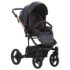 Poussette trio Torino bleu rose gold Bebetto