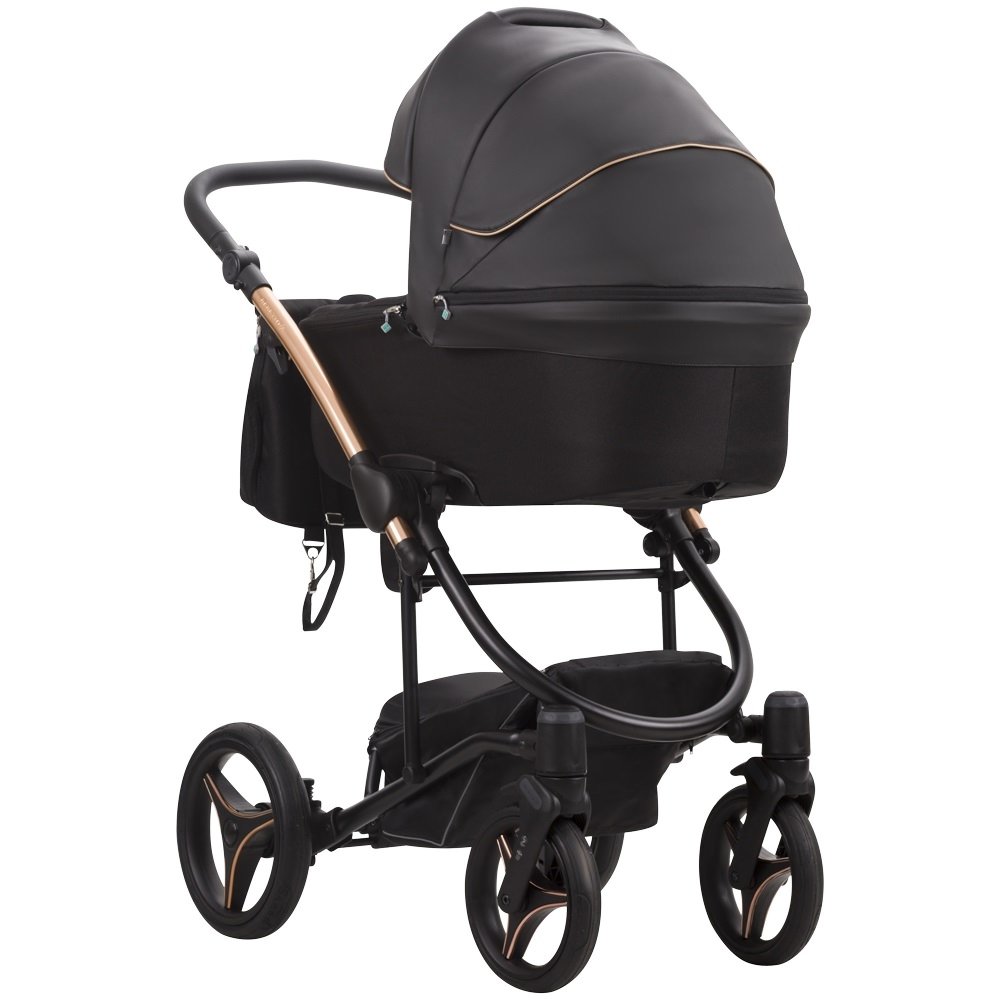 Poussette trio Torino noir rose gold Bebetto