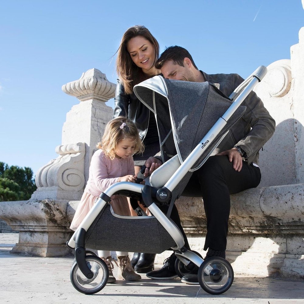 Poussette Zigi charcoal Mima