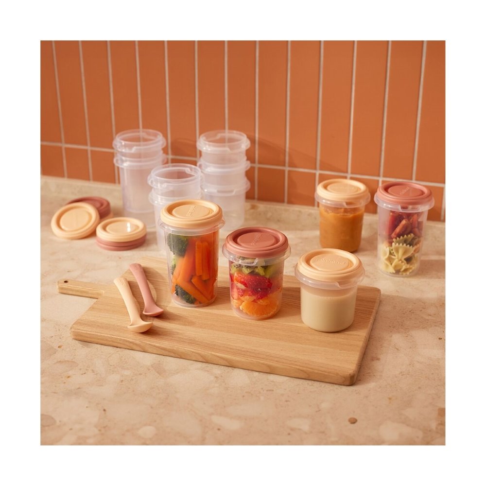 Set de 12 pots de conservation Valencia Miniland