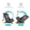Siège auto Corfu I-Size Isofix 360 Ms Innovaciones