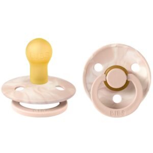 Sucettes Blush Ivory / Blush Ivory Bibs 6-18 Mois