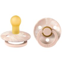 Sucettes Blush Ivory / Blush Ivory Bibs 0-6 Mois