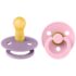Sucettes Lavender / Baby Pink Bibs 6-18 Mois