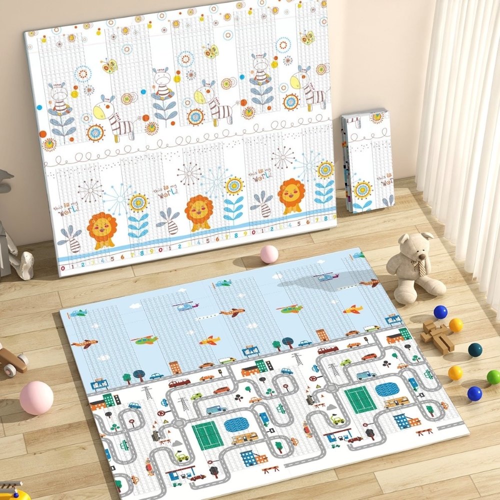 Tapis de jeux réversible lion XXL Ms Innovaciones