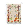 Tapis de jeux réversible girafe XL Ms Innovaciones