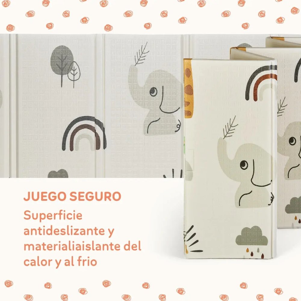 Tapis de jeux réversible lion XXL Ms Innovaciones