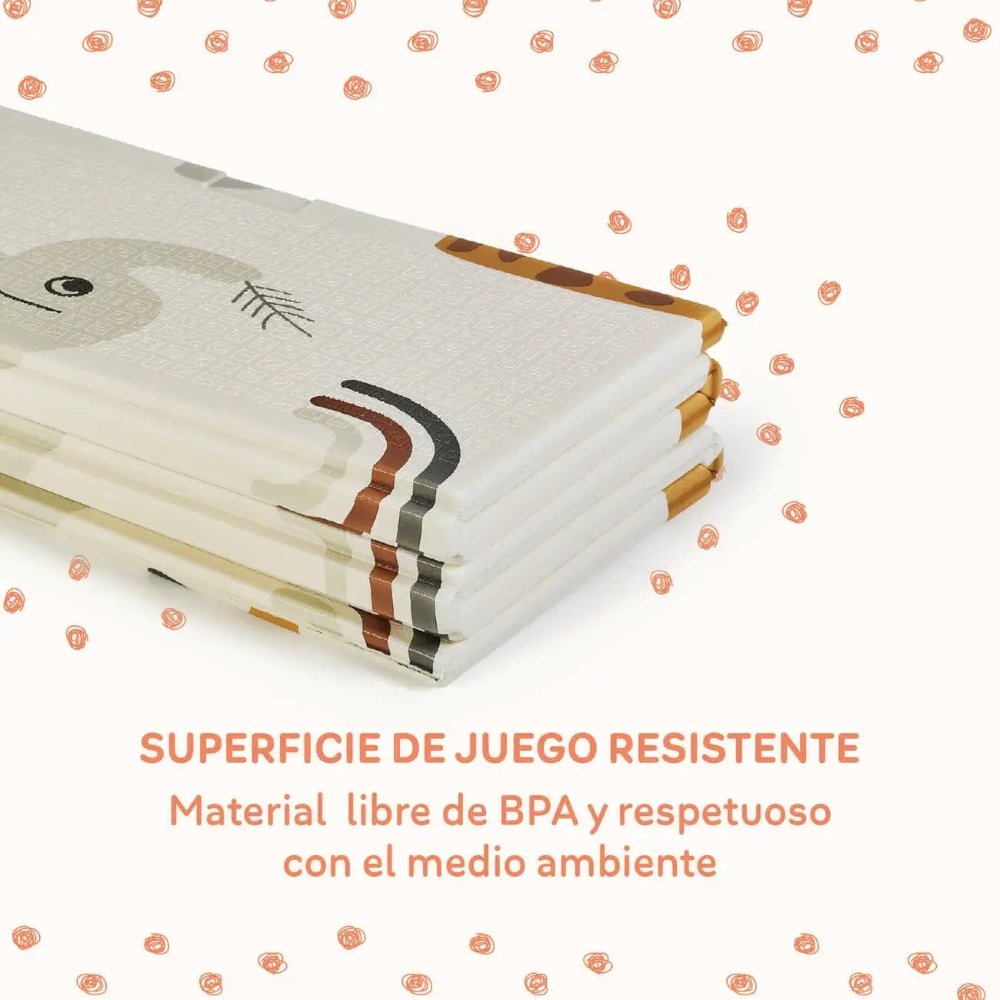 Tapis de jeux réversible lion XXL Ms Innovaciones