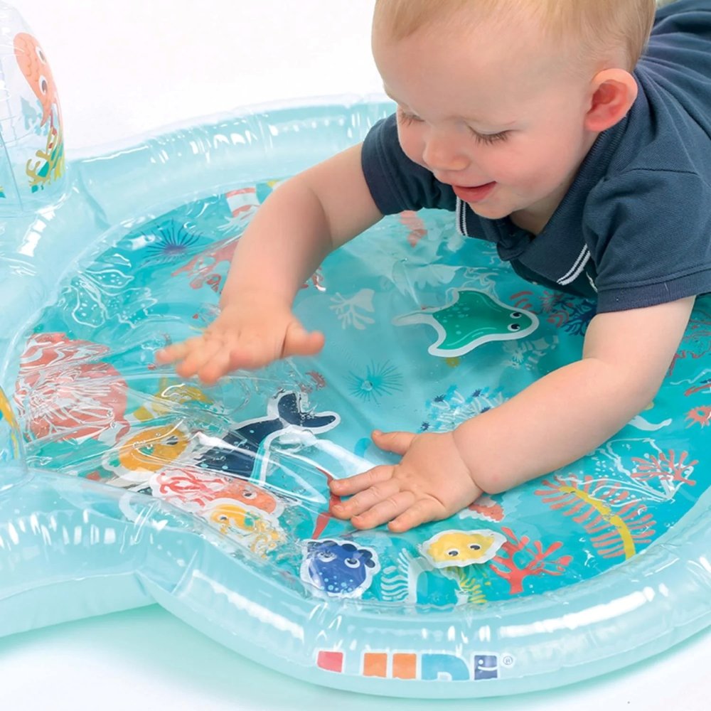 Tapis d'eau bleu marin Ludi