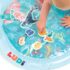 Tapis d'eau bleu marin Ludi