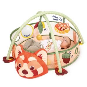 Tapis d'éveil et piscine à balles panda Ludi