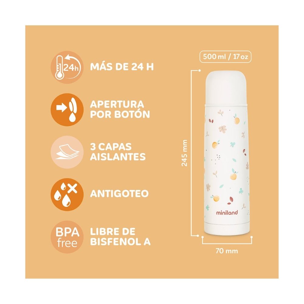 Thermos liquide Valencia 500Ml Miniland