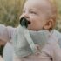 Attache sucette Ivory / Vanilla Bibs