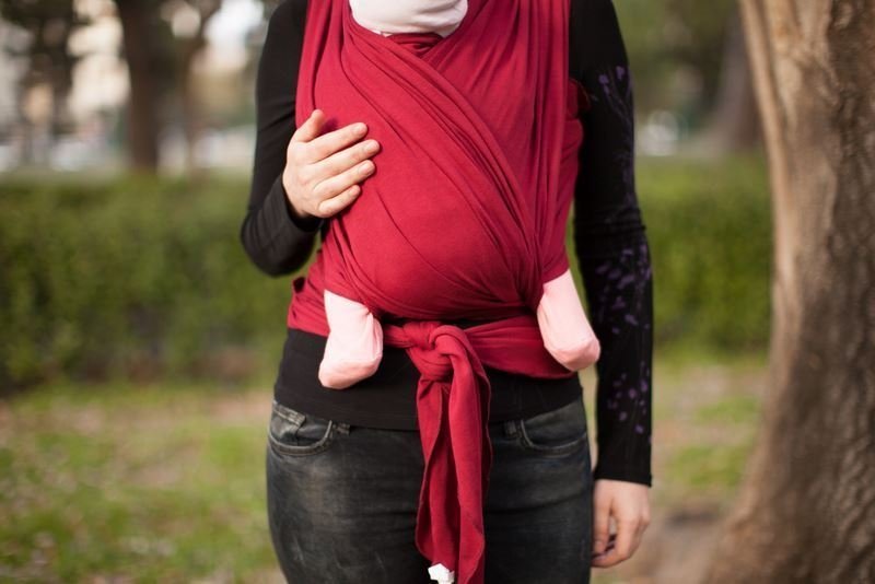 Echarpe de portage Neko sangria