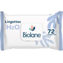 Lingettes H2O 72 unités Biolane
