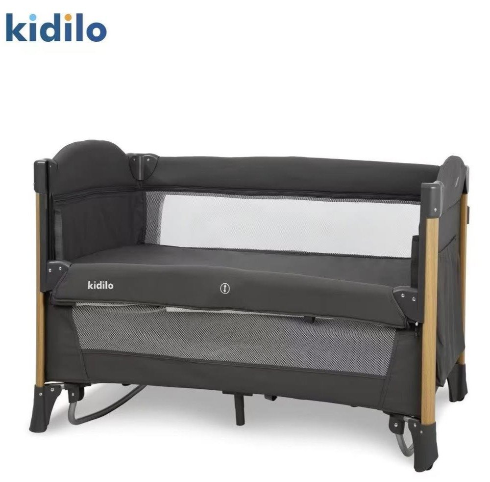 Lit cododo Finition bois gris Kidilo Lit cododo Finition bois gris Kidilo