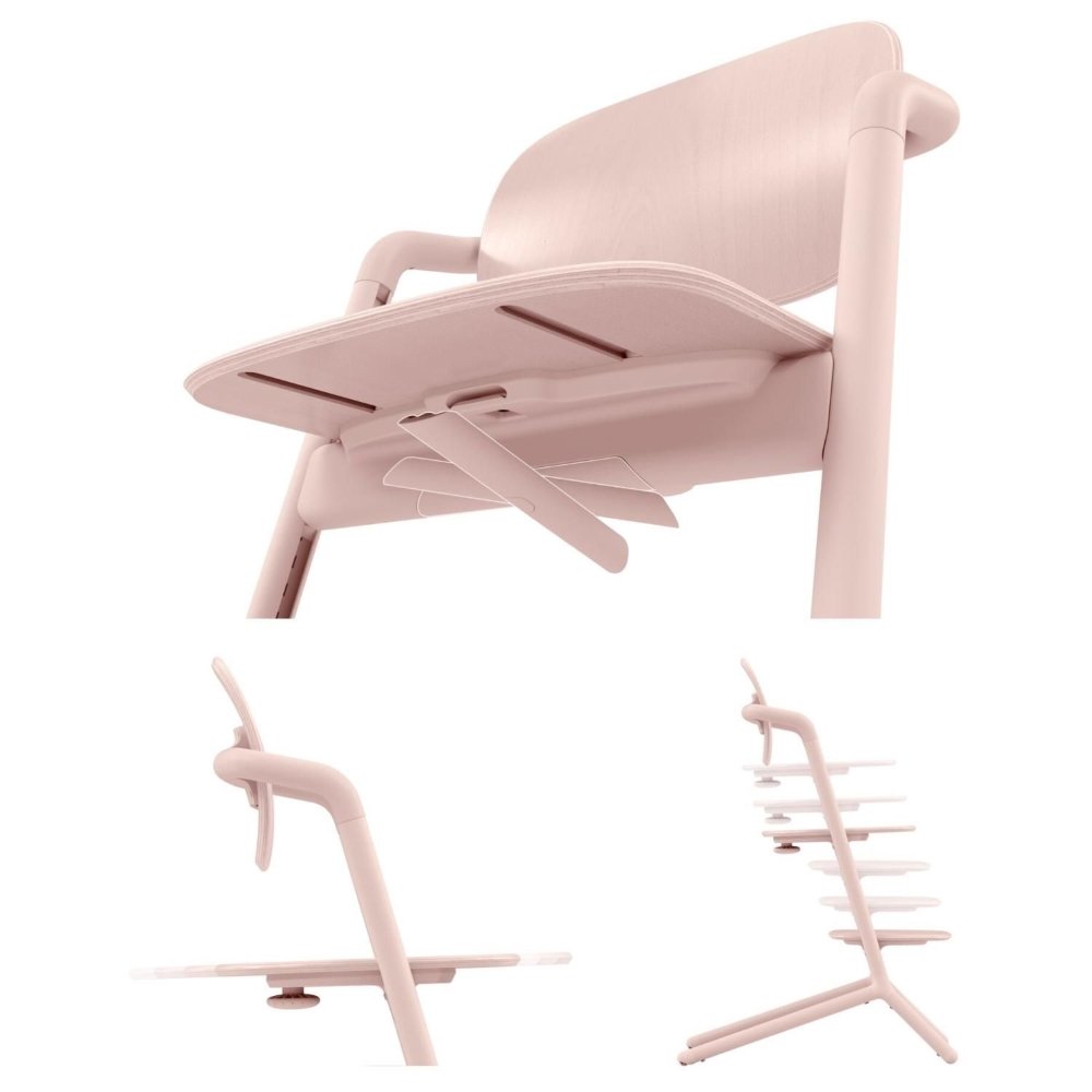 Chaise haute Lemo 4en1 Pearl Pink Cybex