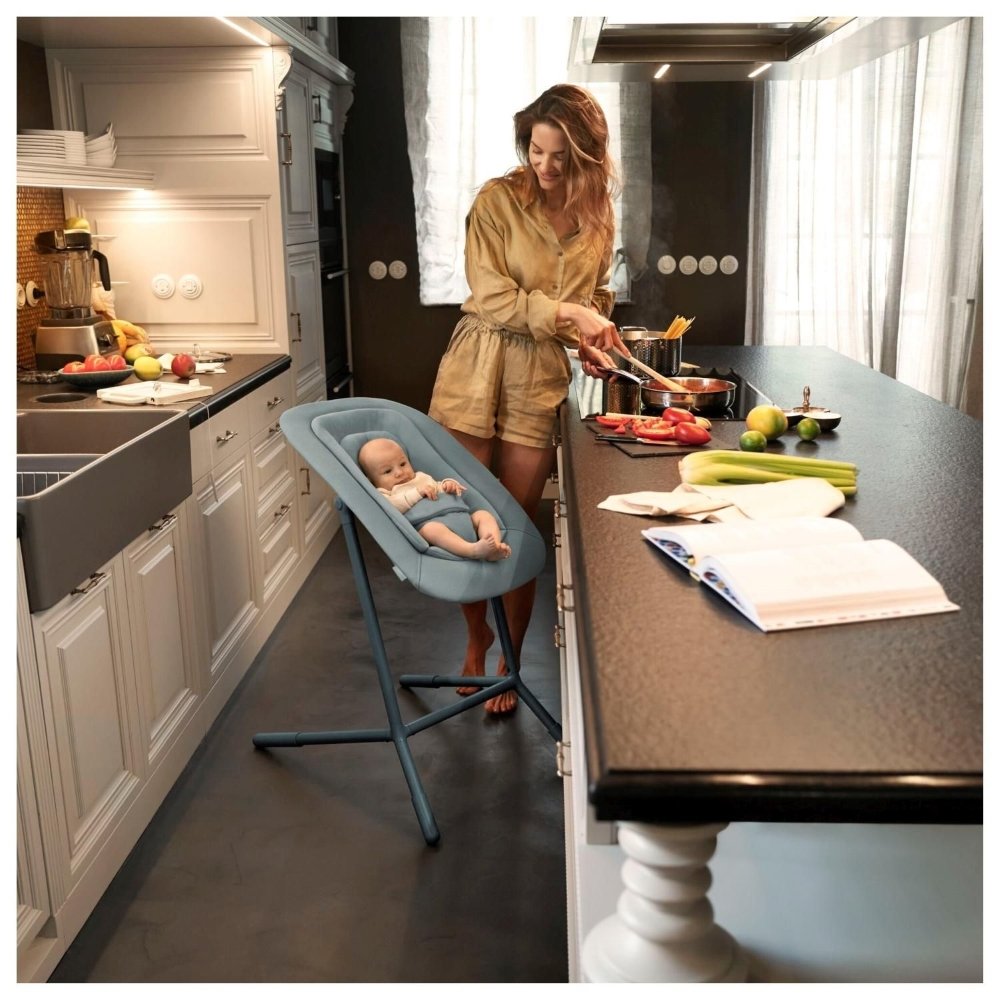 Chaise haute Lemo 4en1 Stone Blue Cybex