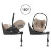 Base T et Cloud T cozy beige Cybex
