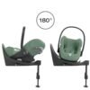 Base T et Cloud T leaf green Cybex