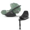 Base T et Cloud T leaf green Cybex