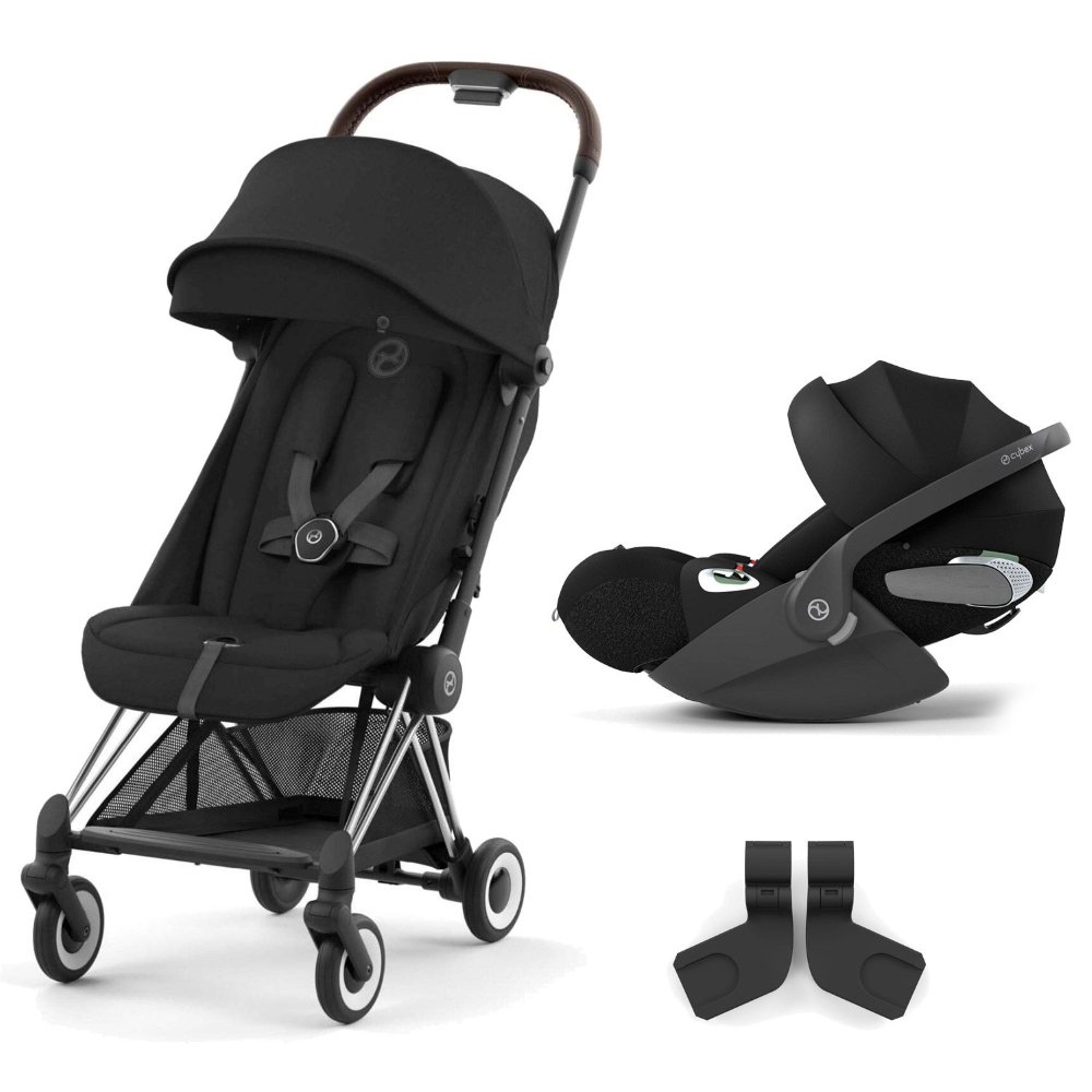Duo Coya chrome brown et Cloud T sepia black Cybex