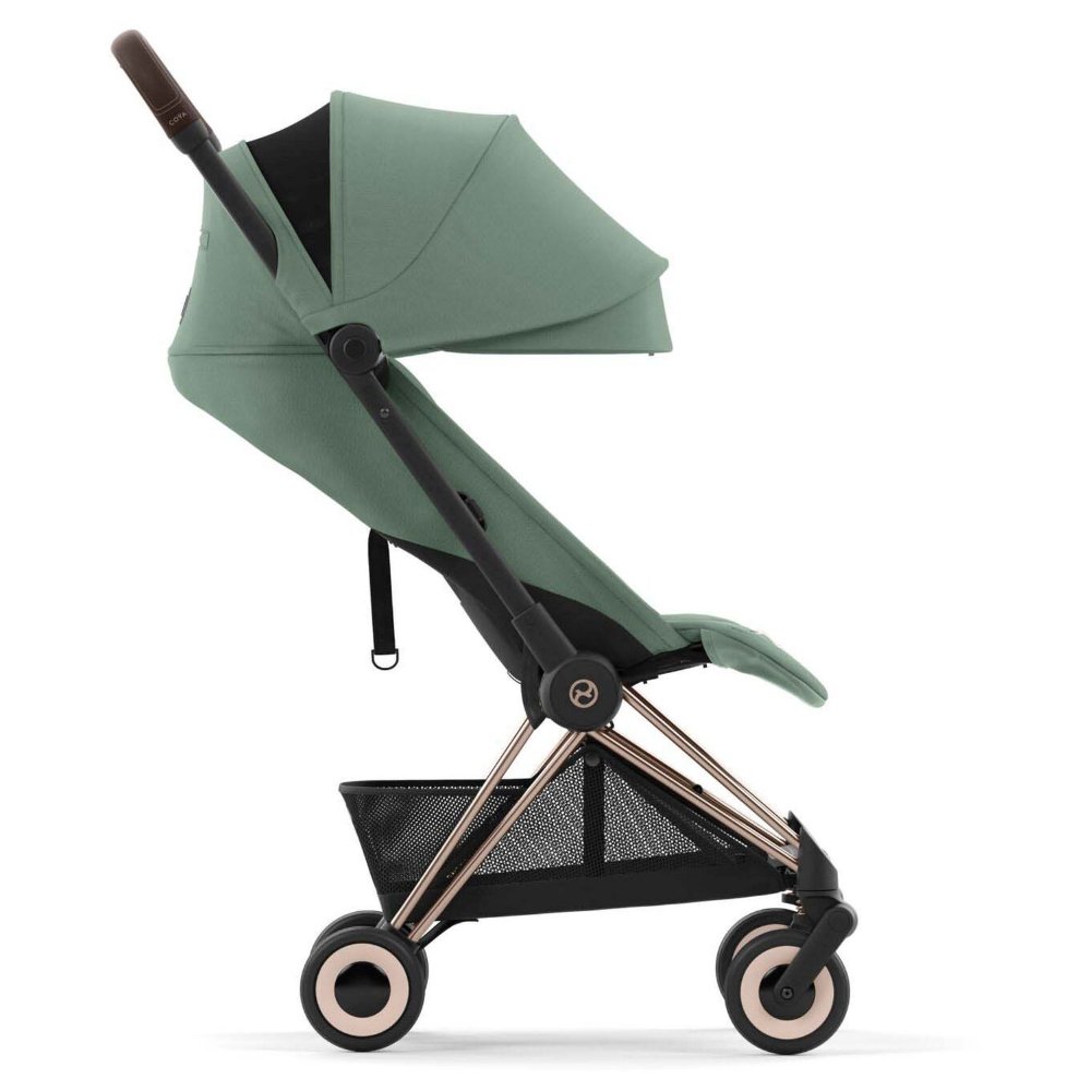 Duo Coya rose gold et Cloud T leaf green Cybex