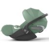 Duo Coya rose gold et Cloud T leaf green Cybex