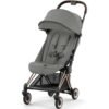 Duo Coya rose gold et Cloud T mirage grey Cybex