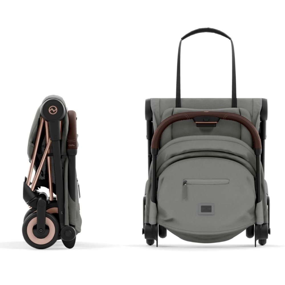 Duo Coya rose gold et Cloud T mirage grey Cybex