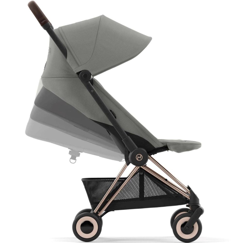 Duo Coya rose gold et Cloud T mirage grey Cybex