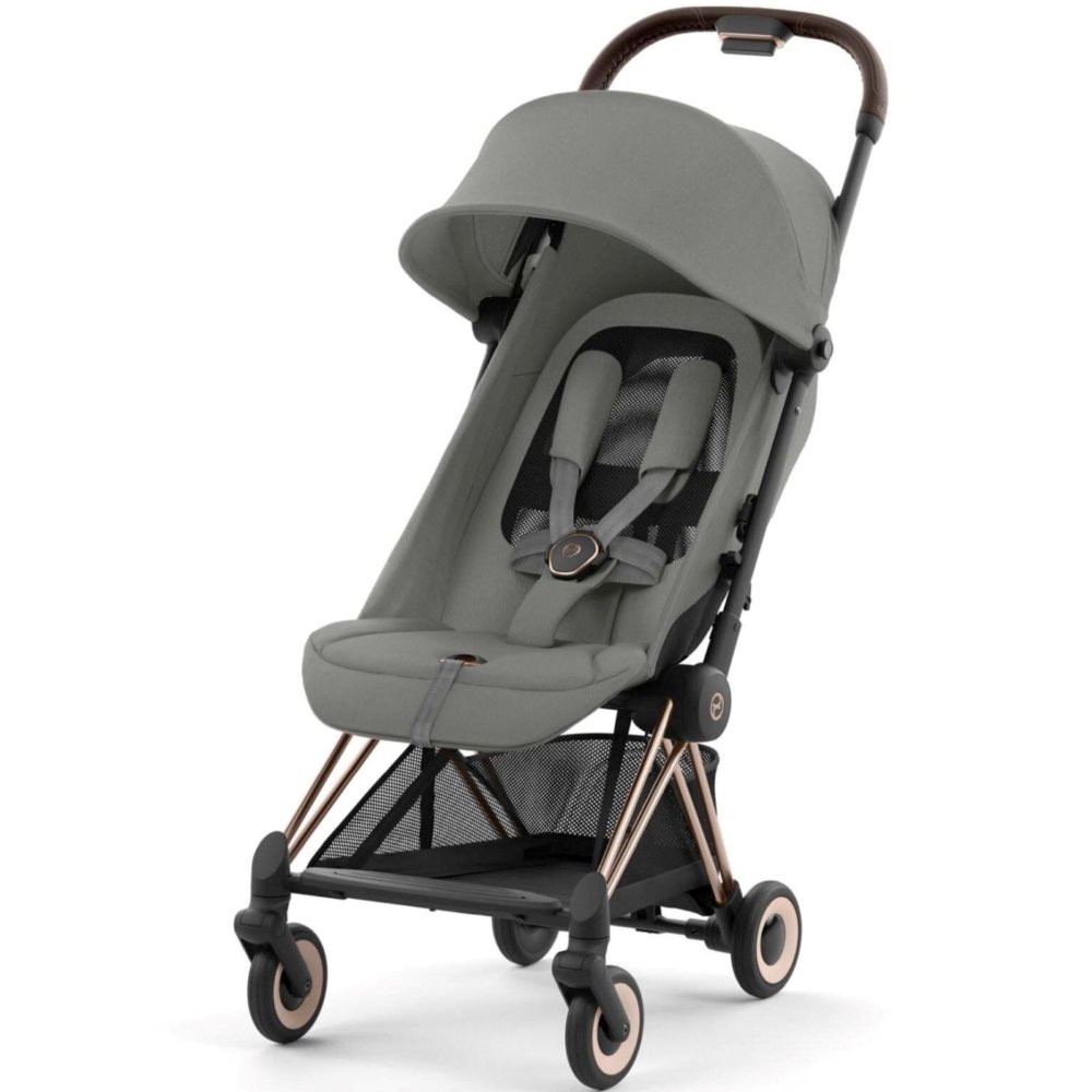 Duo Coya rose gold et Cloud T mirage grey Cybex