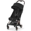 Duo Coya rose gold et Cloud T sepia black Cybex