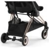 Duo Coya rose gold et Cloud T sepia black Cybex