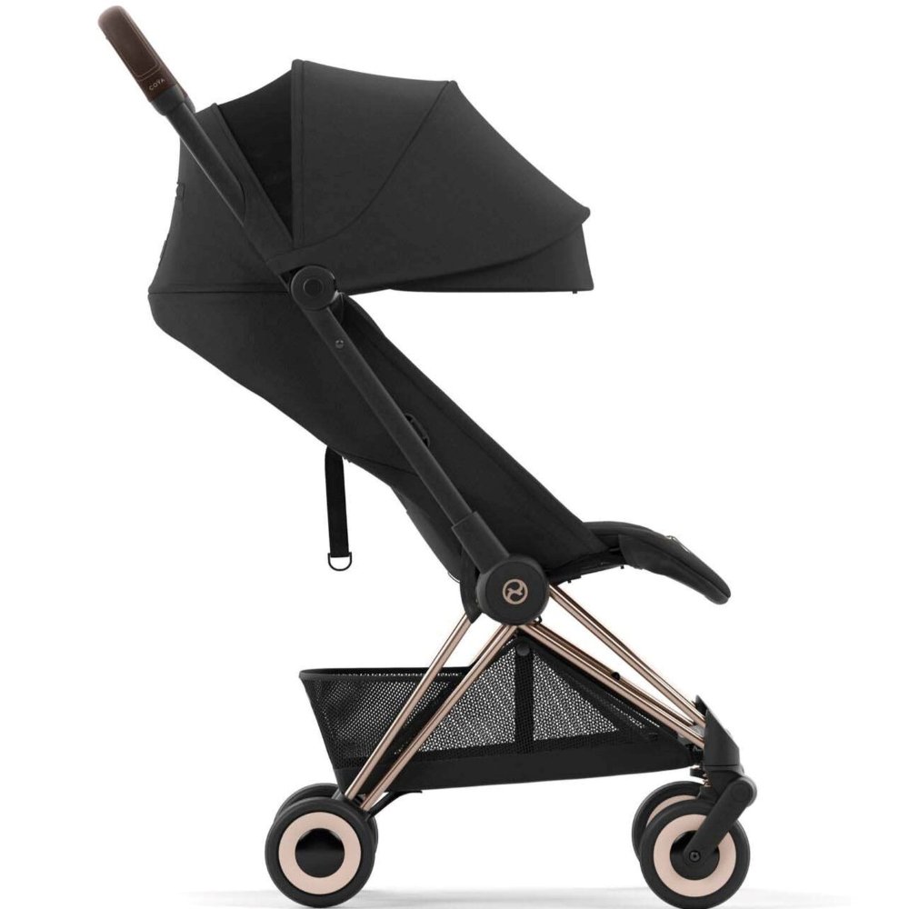 Duo Coya rose gold et Cloud T sepia black Cybex
