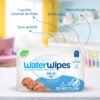 Lingettes Waterwipes 4*60 unités