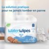 Lingettes Waterwipes 4*60 unités