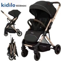Poussette valise réversible noir 6530 Mini Kidilo