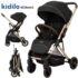 Poussette valise réversible noir 6530 Mini Kidilo