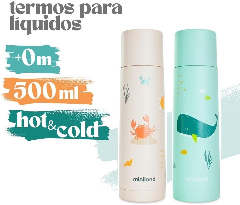 Thermos liquide Baleine 500Ml Miniland