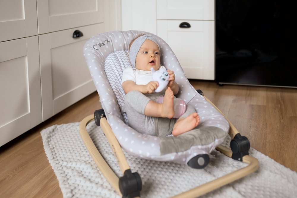Transat bébé Lumiwood Momi gris bateau