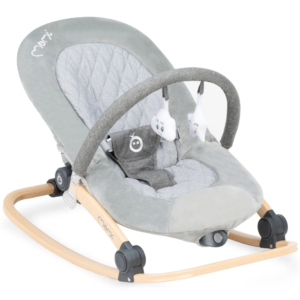 Transat bébé Lumiwood Momi gris