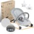 Transat bébé Lumiwood Momi gris