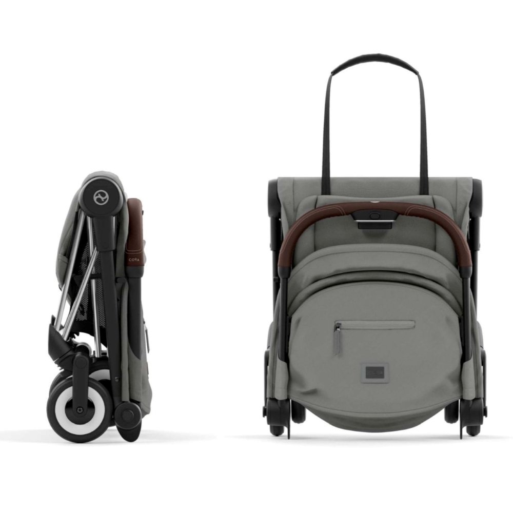 Duo Coya chrome brown mirage grey et Cloud G Cybex