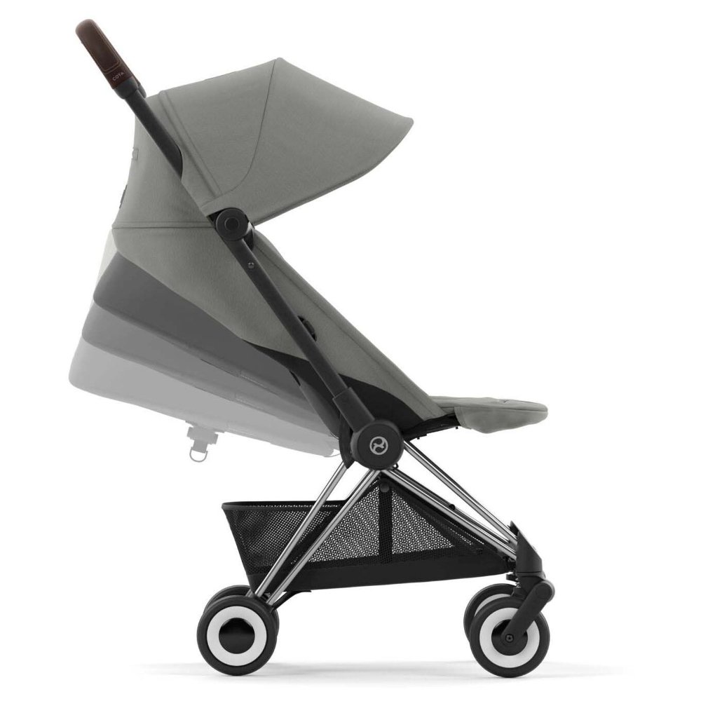 Duo Coya chrome brown mirage grey et Cloud G Cybex