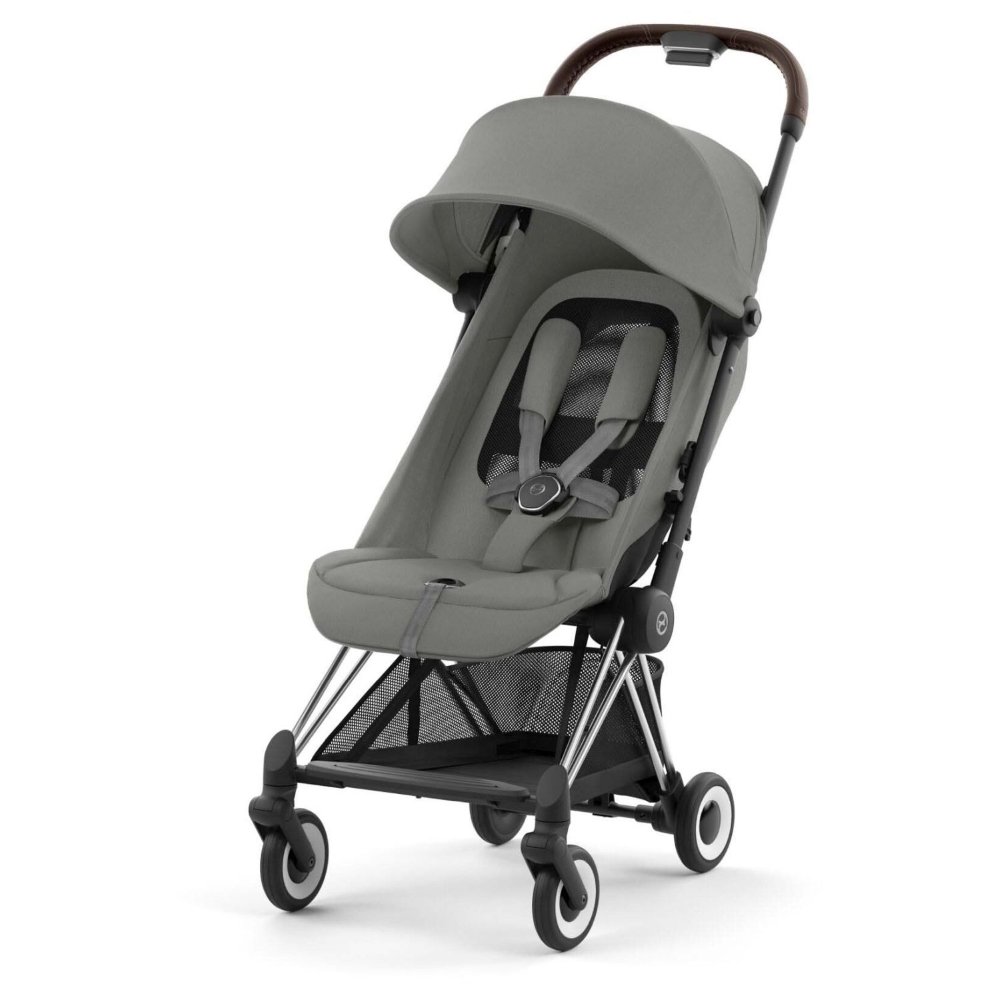 Duo Coya chrome brown mirage grey et Cloud G Cybex