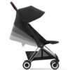 Duo Coya chrome brown sepia black et Cloud G Cybex