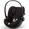 Duo Coya chrome brown sepia black et Cloud G Cybex