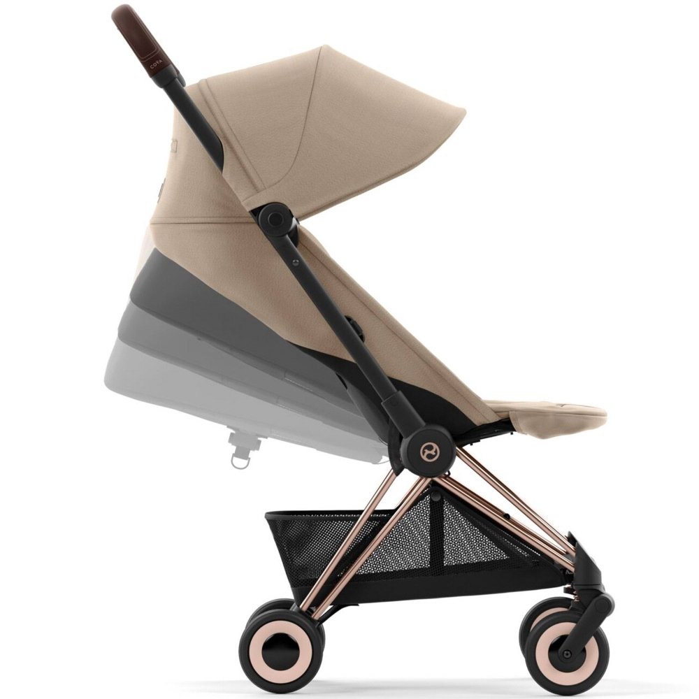 Duo Coya rose gold cozy beige et Cloud G Cybex
